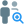 users zoom in icon