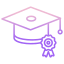 graduation cap icon