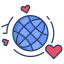 Honeymoon Globe icon