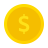 Dollar Coin icon