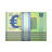 欧元纸币表情符号 icon