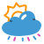 scribby style rain cloud icon