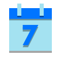 Calendrier 7 icon