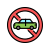 No Cars icon