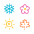 vier Jahreszeiten icon