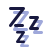 pulsar color style sleep icon