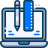 pencil and rules icon