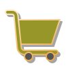 pin style 쇼핑 카트 icon