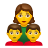 家庭——女人-男孩-男孩 icon