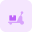 cart with box icon
