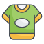 externer-T-Shirt-Fleck-Wäsche-gefüllter-Umriss-Design-Kreis icon