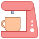 office l style 커피 머신 icon
