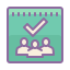 cute color style microsoft planner icon