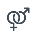 pastel color style gender icon