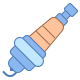 office l style spark plug icon