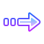 gradient style vorrücken icon