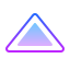 gradient style sort up icon