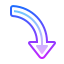 gradient style runter 2 icon