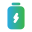 aufgeladener akku icon