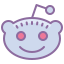 cute color style reddit icon