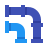 color style 파이프 icon