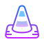 gradient style vlc icon