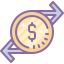 cute color style cashflow icon