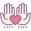 cute color style charity icon