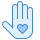 blue ui style 자원 icon