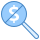 blue ui style no hidden fees icon