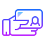 gradient style identity theft icon