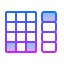 gradient style pin tastatur icon