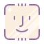 cute color style gesicht id icon