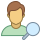 office m style search client icon