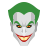 color style joker dc icon