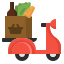 grocery delivery icon