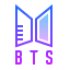 gradient style bts icon