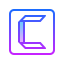 gradient style camtasia studio icon