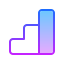 gradient style google analytics logo icon