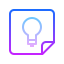gradient style google keep icon