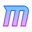 gradient style maxcdn icon