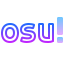 gradient style osu icon