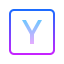 gradient style y combinator icon