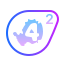 gradient style 레프트 4 데드 2 icon