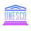 gradient style unesco icon