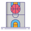 Basketball-Feld icon
