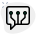Integrated Technology with connected nodes discussed on a messenger icon