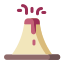 eruzione vulcanica icon