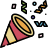 external-Paper-Confettisvg-party-event-beshi-color-kerismaker icon
