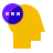 color glass style 중립 결정 icon